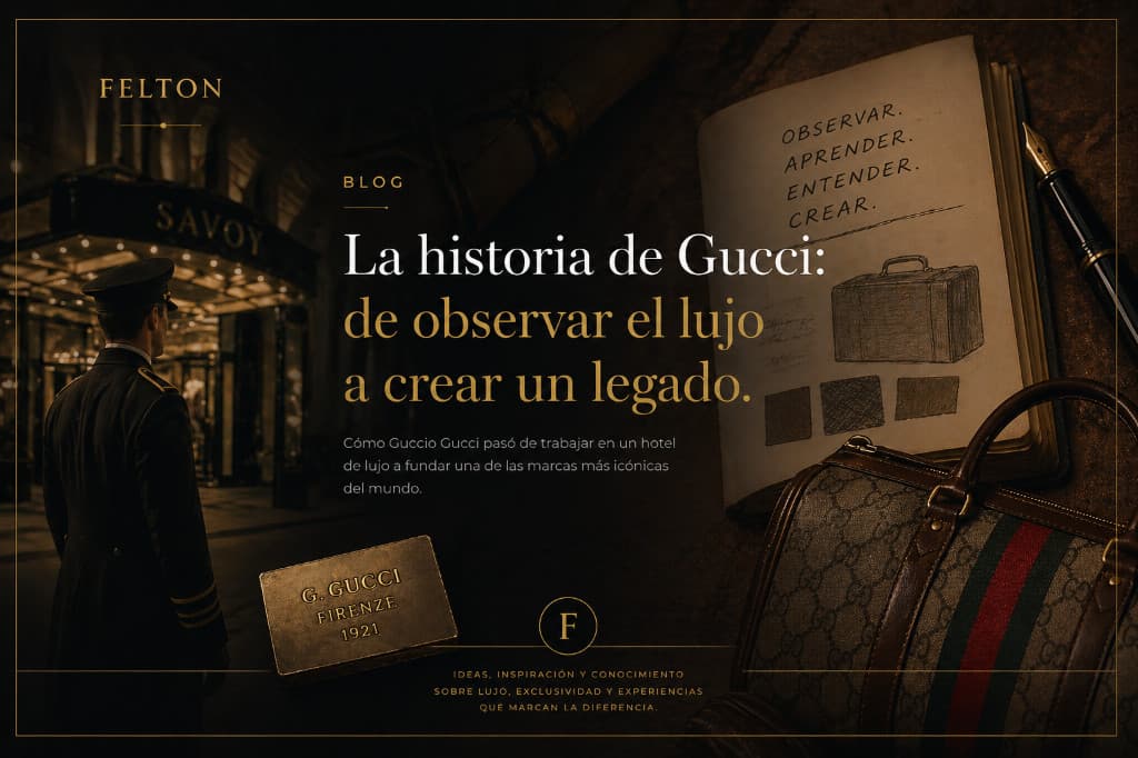 Historia de Gucci: de observar el lujo a crearlo