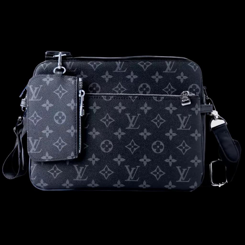 Morral Louis Vuitton Trio Messenger (Monogram Eclipse) — foto 1